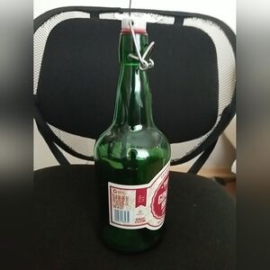 Ginger Beer glass bottles from Trader Joes
